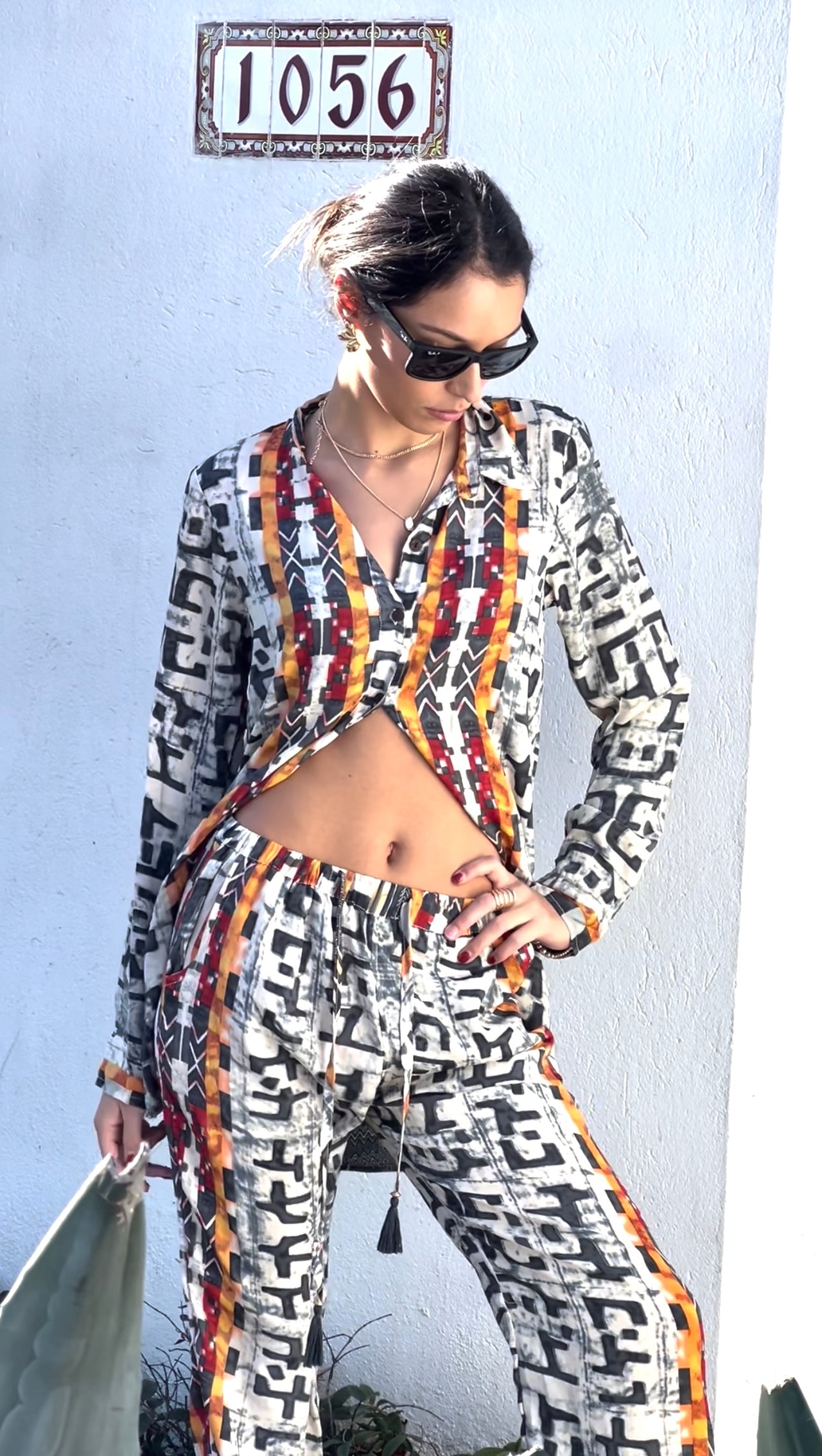 Conjunto de seda Golden Art