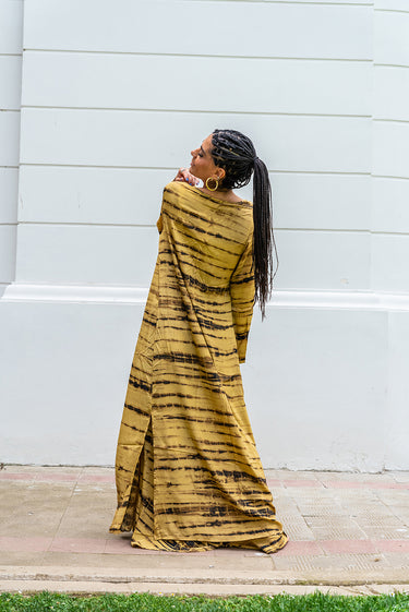 kimono de seda  LUNA TERRA