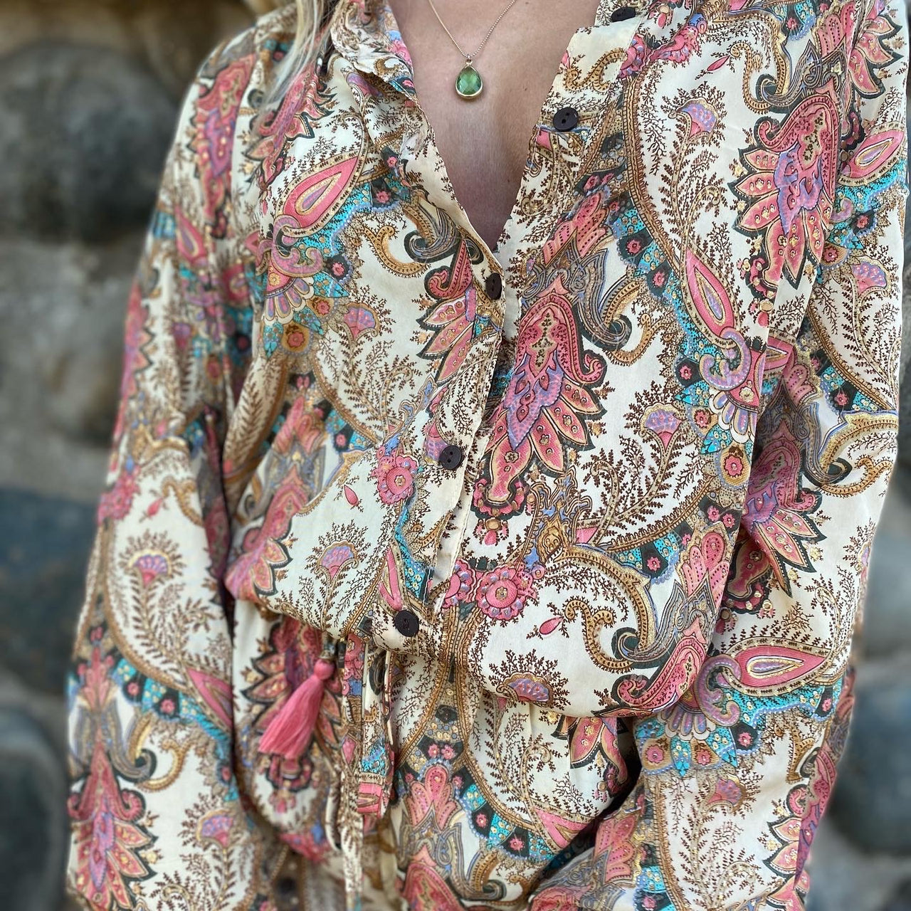 Conjunto de seda Golden Art