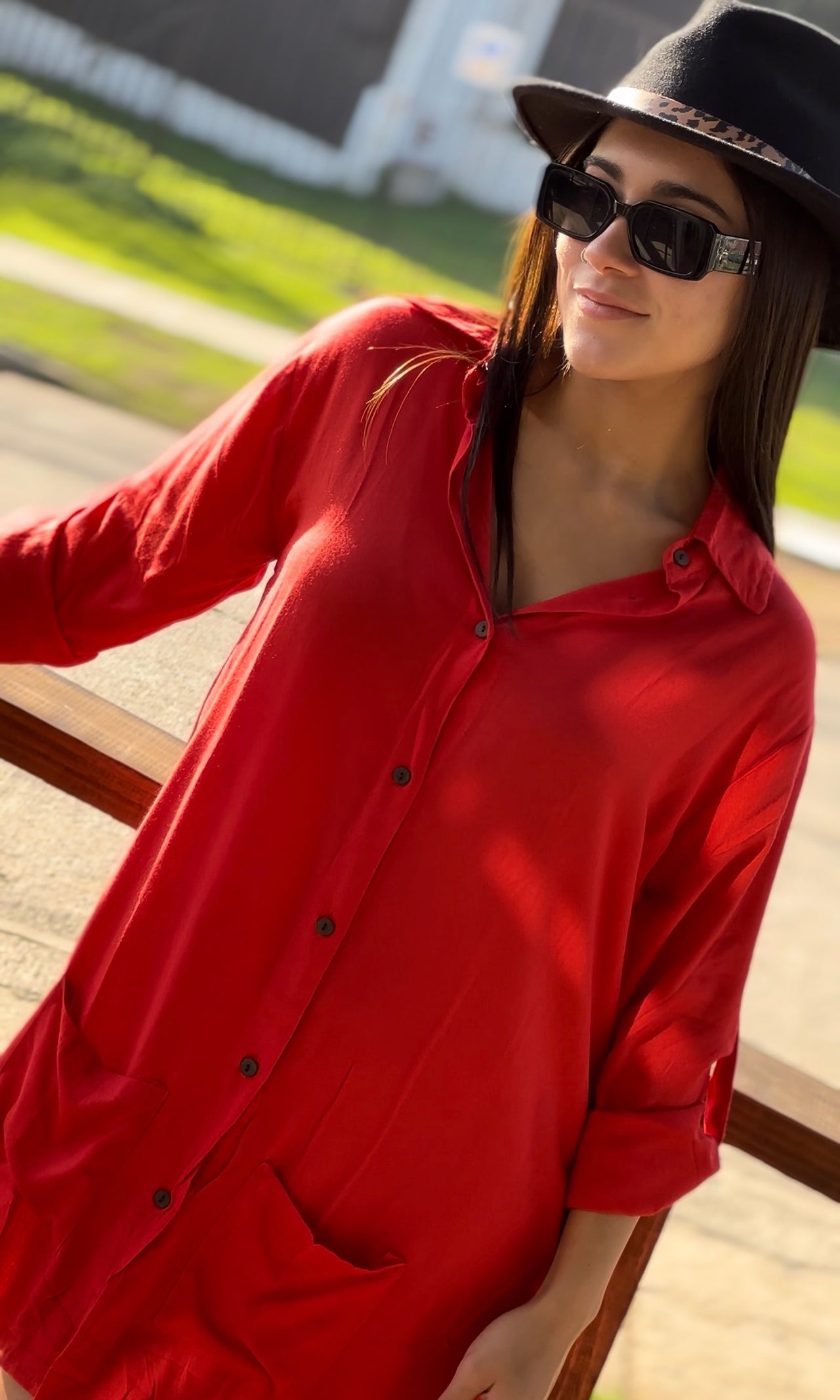 Blusa Mia roja