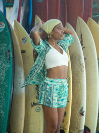 Thumbnail for Conjunto short y blusa Golden