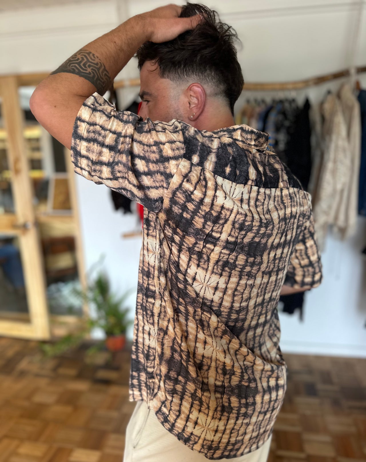 CAMISA DE SEDA HOMBRE BATIK