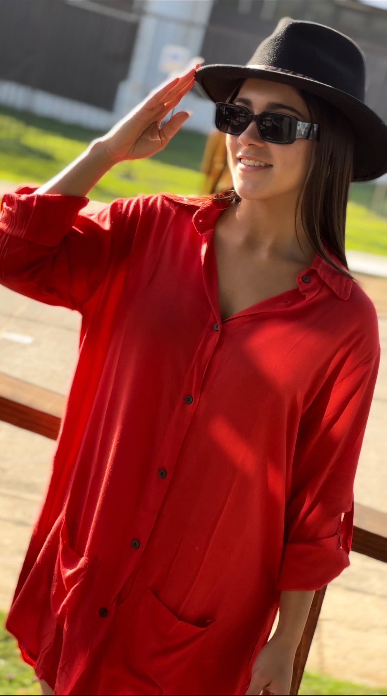 Blusa Mia roja