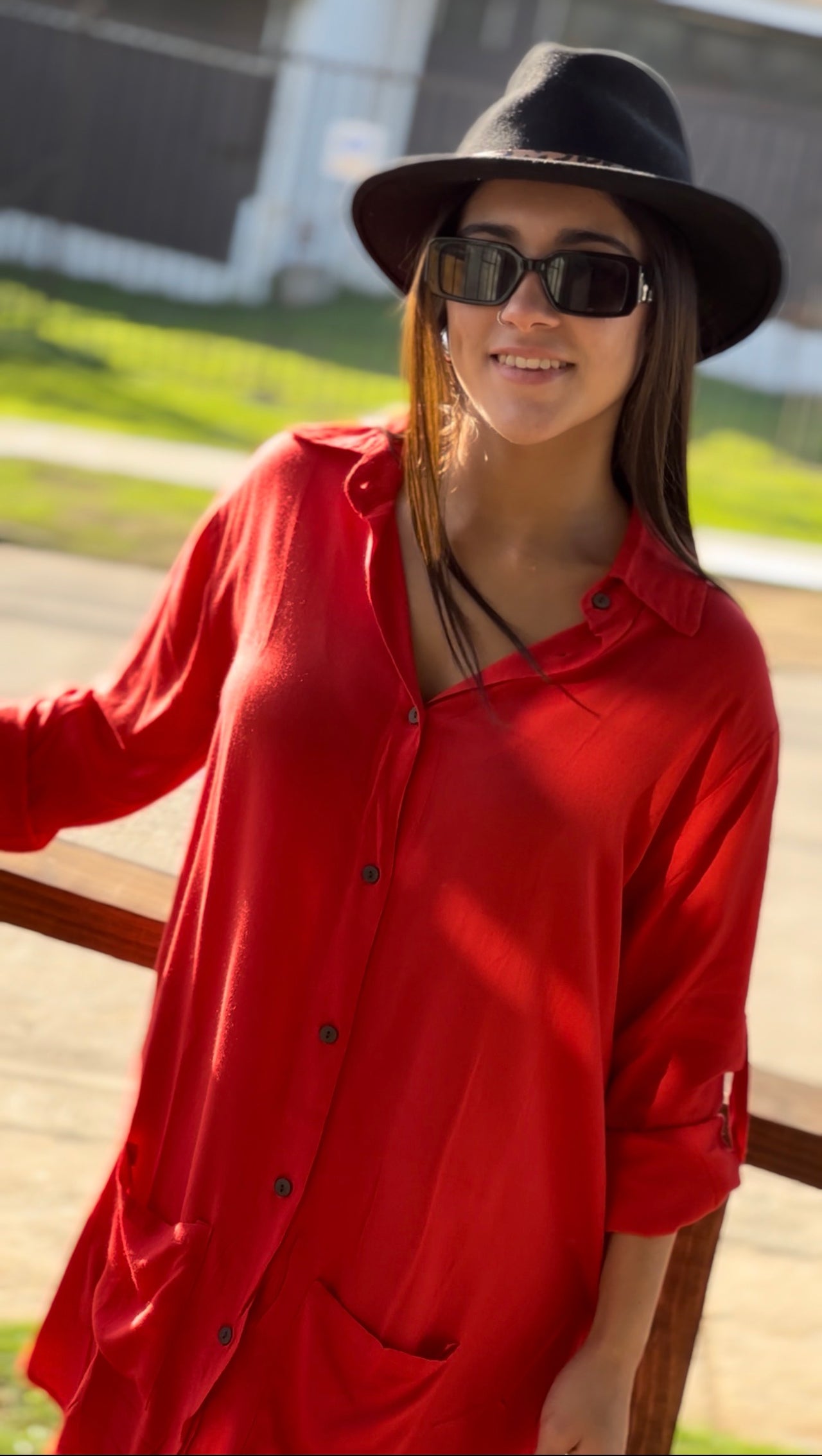 Blusa Mia roja