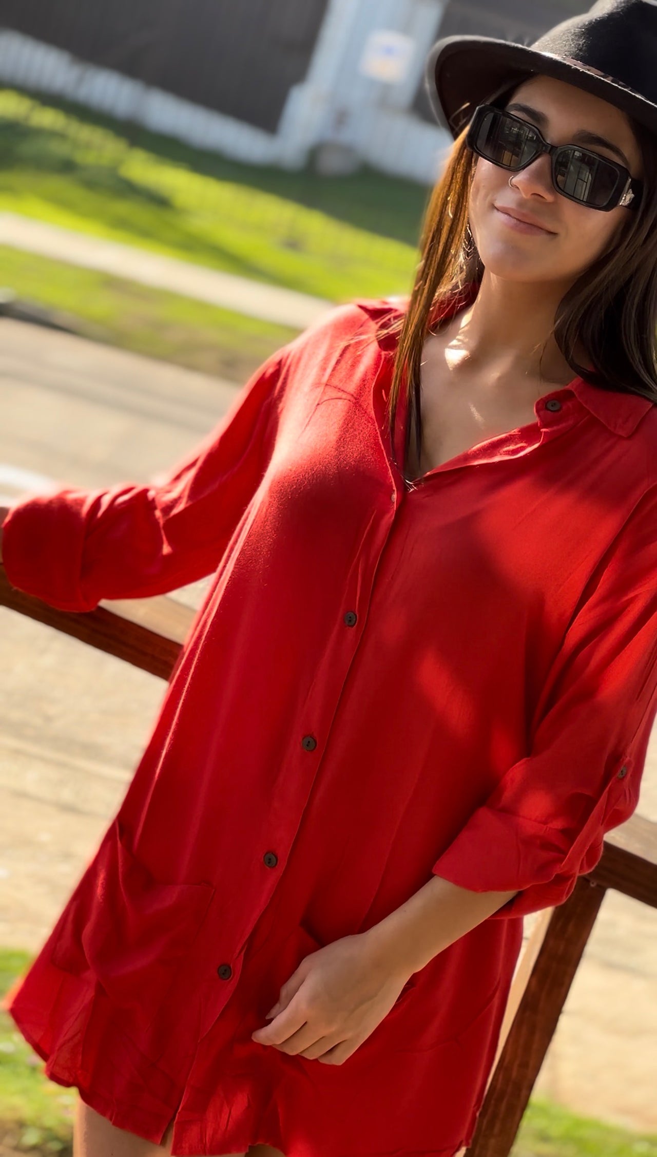 Blusa Mia roja