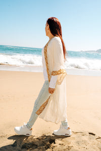 Thumbnail for Kimono Boho Blanco