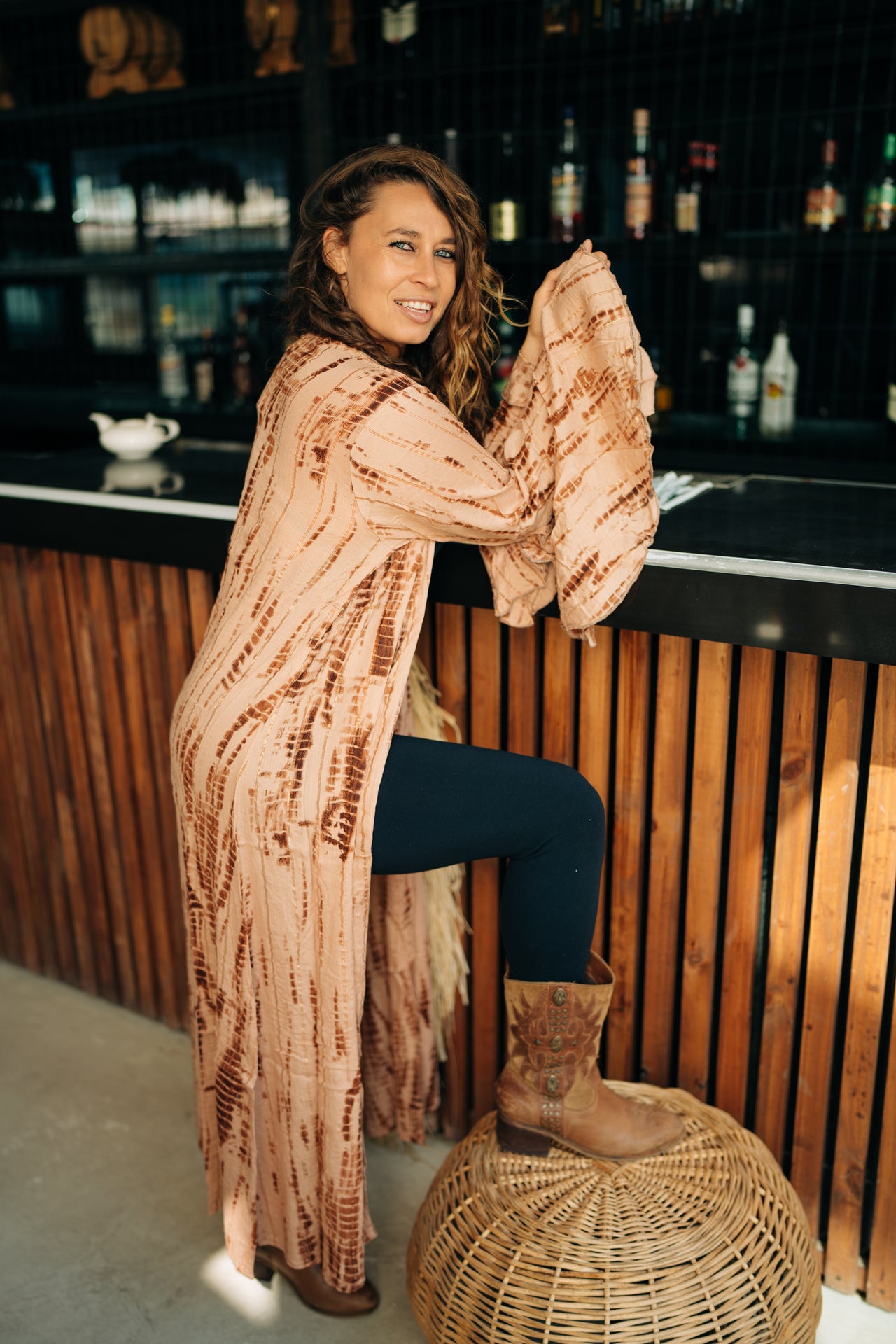 Kimono Emperatriz Tie Die