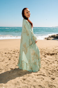 Thumbnail for Kimono Emperatriz Agua Marina