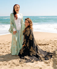 Thumbnail for Kimono Emperatriz Agua Marina