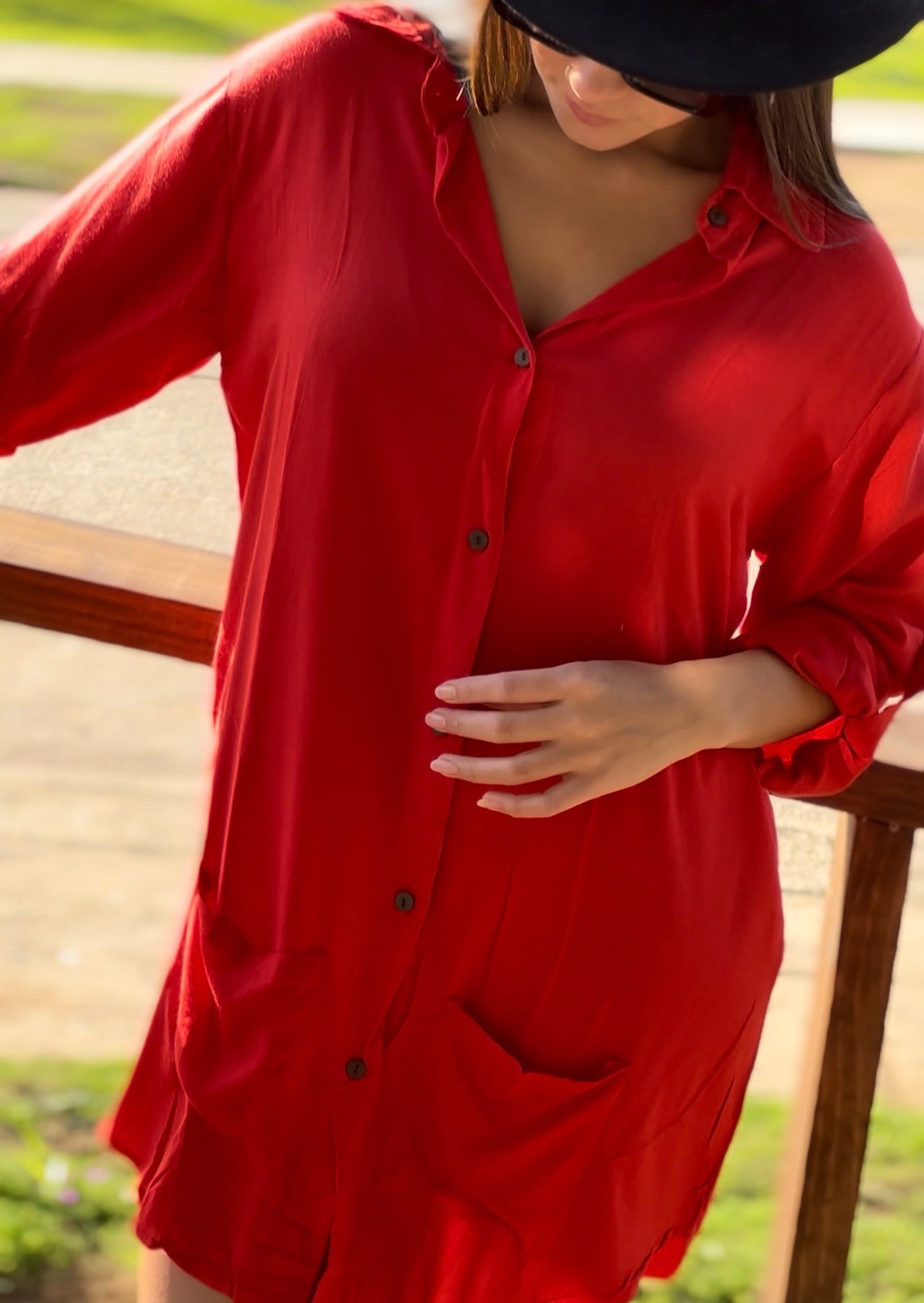 Blusa Mia roja