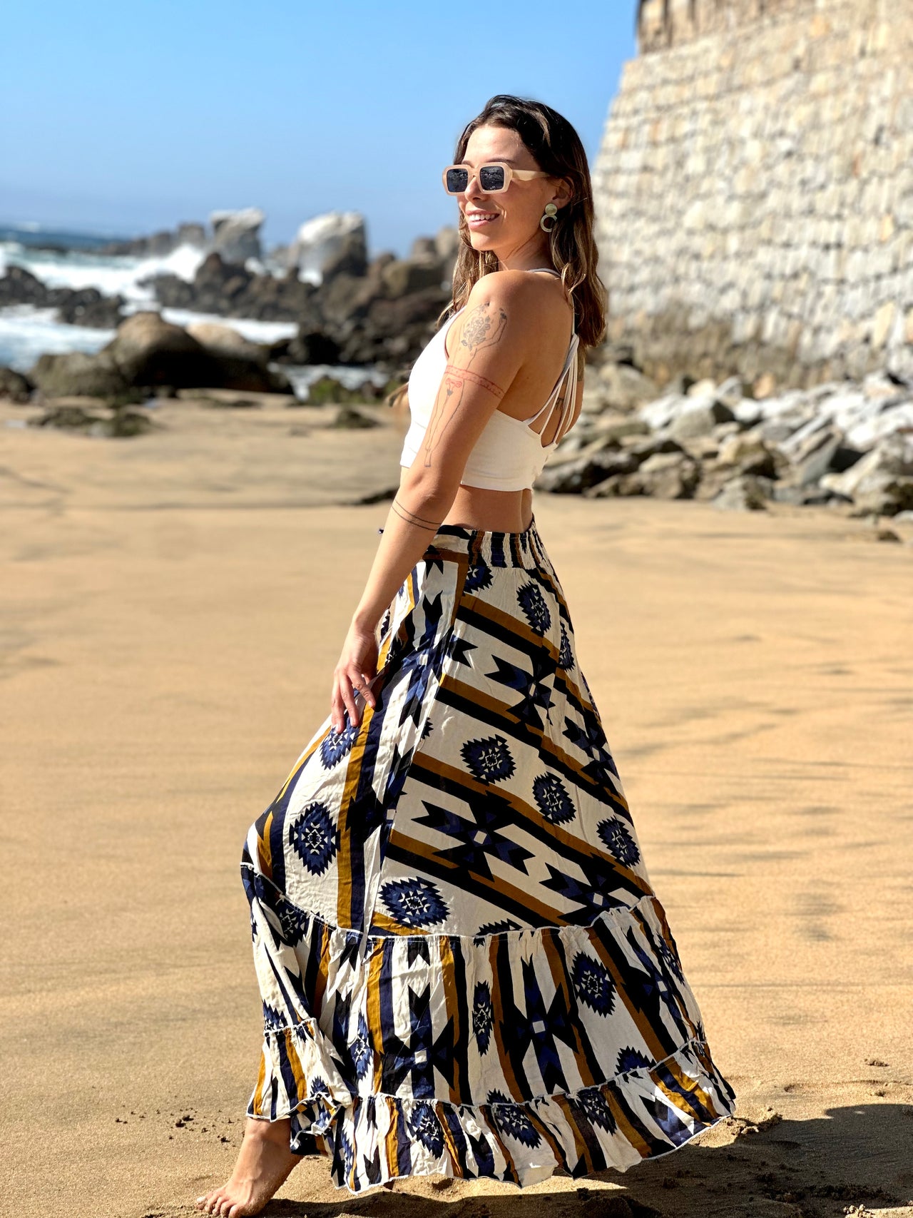 Falda BOHO
