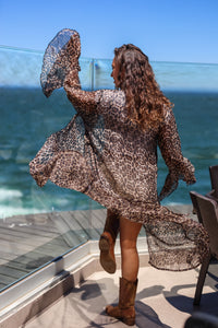 Thumbnail for Kimono encanto animal print