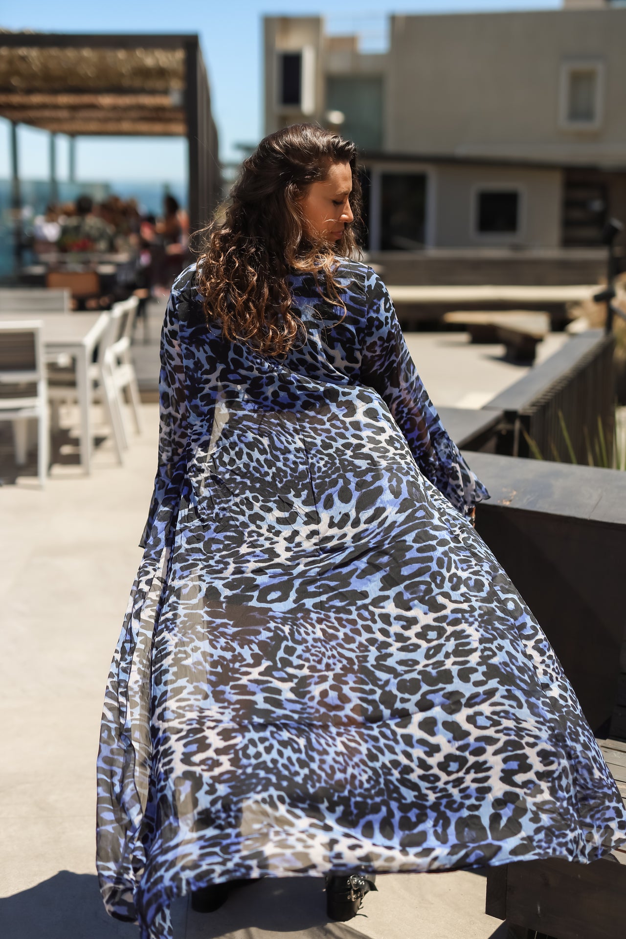 Kimono encanto animal print
