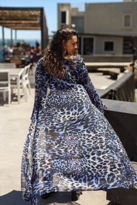 Thumbnail for Kimono encanto animal print