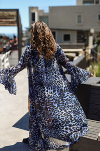Thumbnail for Kimono encanto animal print