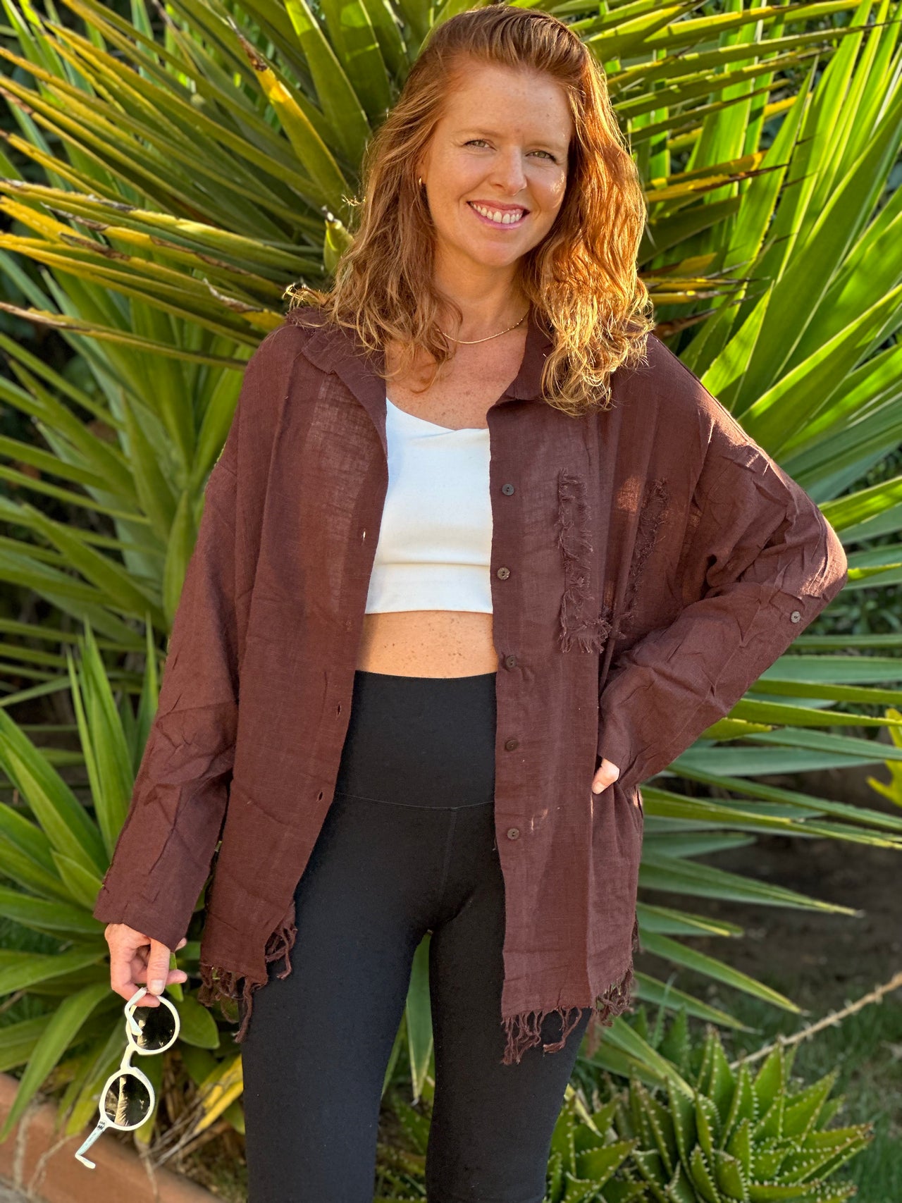 Blusa Brisa Chocolate