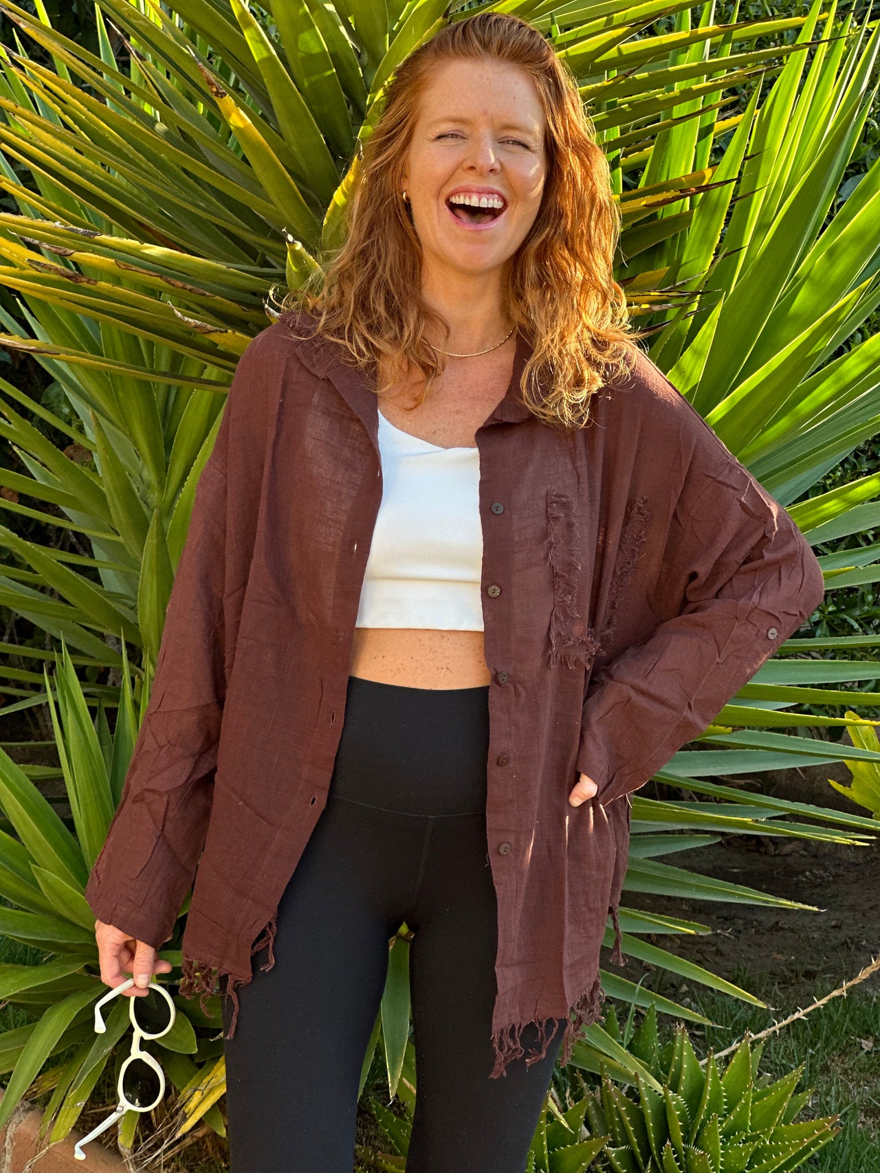 Blusa Brisa Chocolate