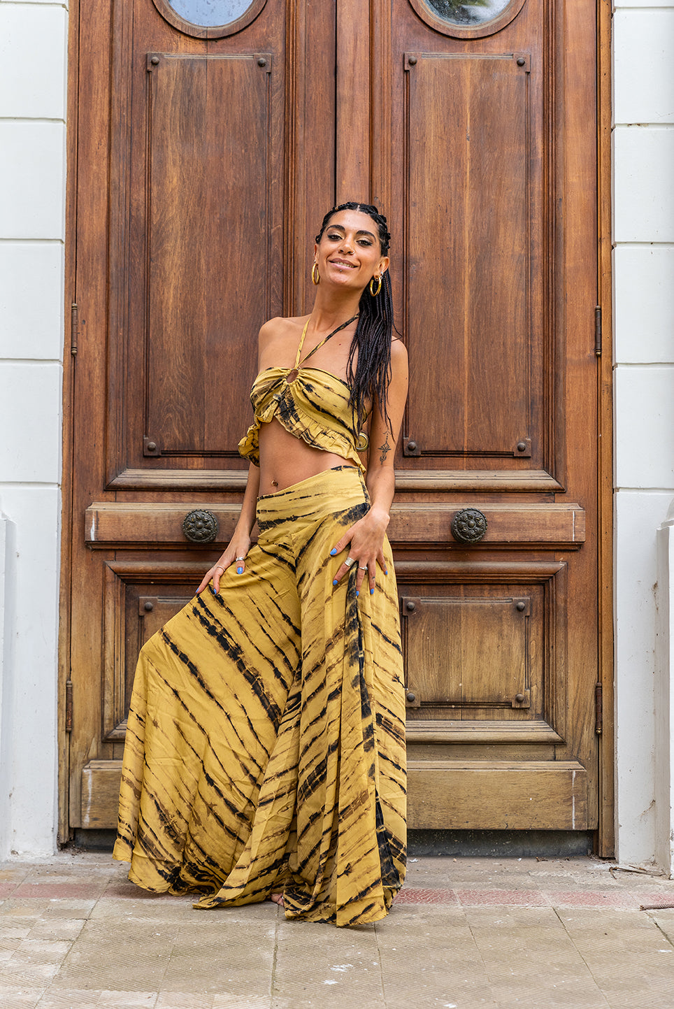 Conjunto Pantalon Top Tie Dye